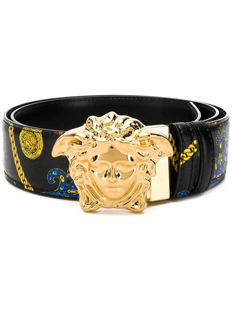 versace big medusa head belt|Versace Medusa belt price.